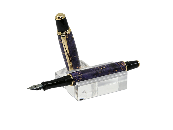 Stylo plume en résine Loupe